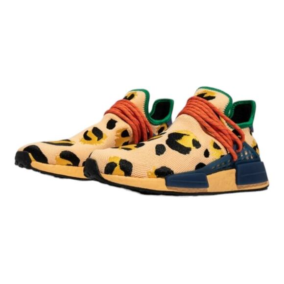 ADIDAS x PHARELL WILLIAMS MENS HU NMD ANIMAL PRINT SNEAKERS SHOES Size 10 11 NEW - Picture 7 of 15